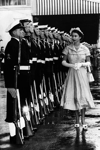 Queen Elizabeth - 1953 Tour of New Zealand