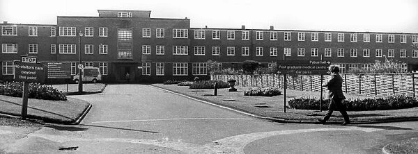 Queen Elizabeth Hospital, Sheriff Hill, Gateshead, England. 1st May 1975