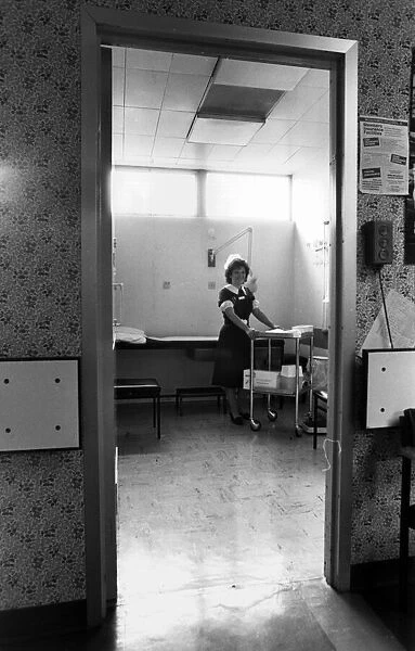 Queen Elizabeth Hospital, Sheriff Hill, Gateshead, England. 1st September 1989