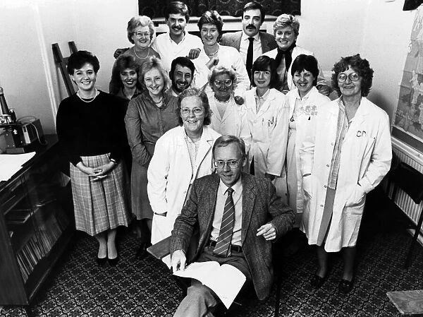 Queen Elizabeth Hospital, Sheriff Hill, Gateshead, England. 23rd September 1986