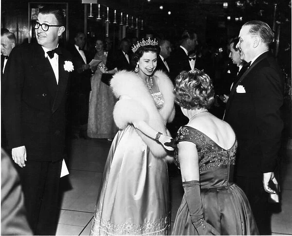 Queen Elizabeth II attend a Royal Gala at The Philharmonic Hall, Liverpool