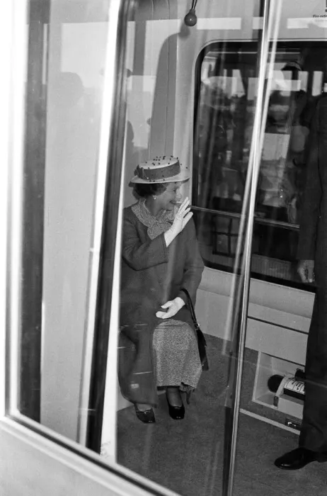 Framed Print : Queen Elizabeth II attends the opening of a new terminal at Birmingham International Framed Print : Queen Elizabeth II attends the opening of a new terminal at Birmingham International