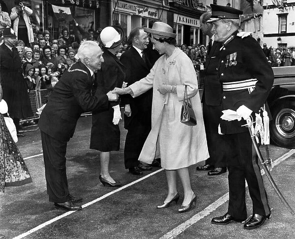 Queen Elizabeth II and the Duke of Edinburgh visit Wales
