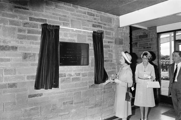 Framed Print : Queen Elizabeth II and Prince Philip, Duke of Edinburgh visit Prissick Base during Framed Print : Queen Elizabeth II and Prince Philip, Duke of Edinburgh visit Prissick Base during
