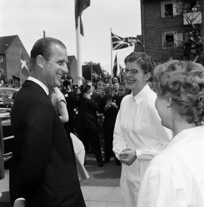 Framed Print : Queen Elizabeth II and Prince Philip, Duke of Edinburgh visit to Denmark Framed Print : Queen Elizabeth II and Prince Philip, Duke of Edinburgh visit to Denmark