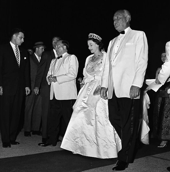 Queen Elizabeth II and Prince Philip, Duke of Edinburgh Royal tour of Canada
