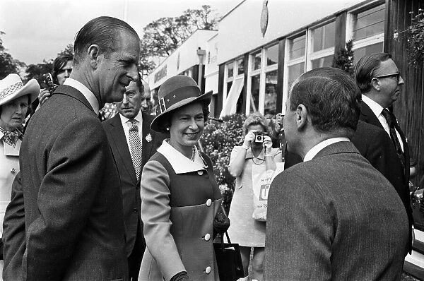 Queen Elizabeth II and Prince Philip, Duke of Edinburgh attend the Royal Show at