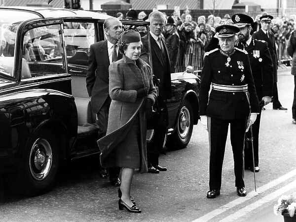 Queen Elizabeth II and Prince Philip, Duke of Edinburgh visit Manchester