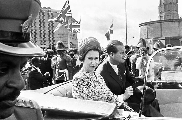 Queen Elizabeth II and Prince Philip, the Duke of Edinburgh
