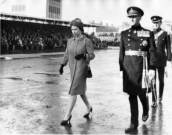 Queen Elizabeth II and Prince Philip officially opens the Tyne Tunnel