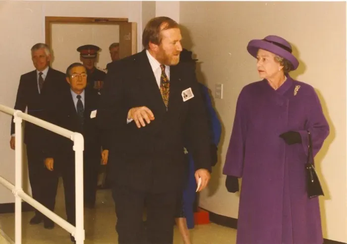 Framed Print : Queen Elizabeth II and Prince Philip visit Durham The Queen opens Framed Print : Queen Elizabeth II and Prince Philip visit Durham The Queen opens