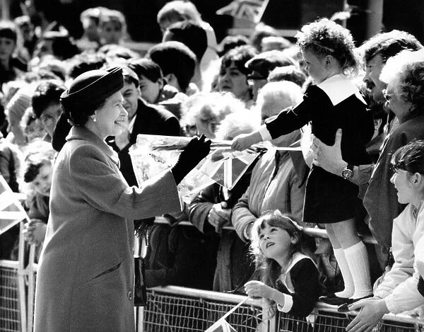 Queen Elizabeth II and Prince Philip visit Newcastle to distribute the Royal Maundy Money