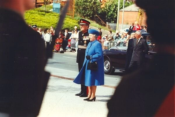 Queen Elizabeth II and Prince Philip visit South Tyneside 23rd May 1997