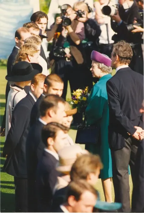 Framed Print : Queen Elizabeth II and Prince Phillip offically open the Riverside Framed Print : Queen Elizabeth II and Prince Phillip offically open the Riverside