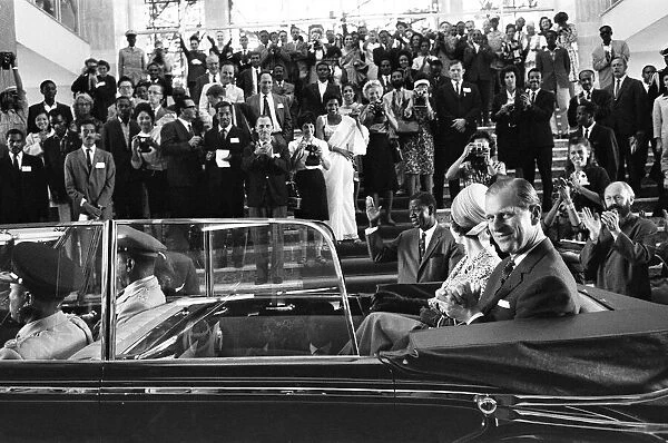 Queen Elizabeth II State Visit to Ethiopia, 1st - 8th February 1965. Addis Ababa