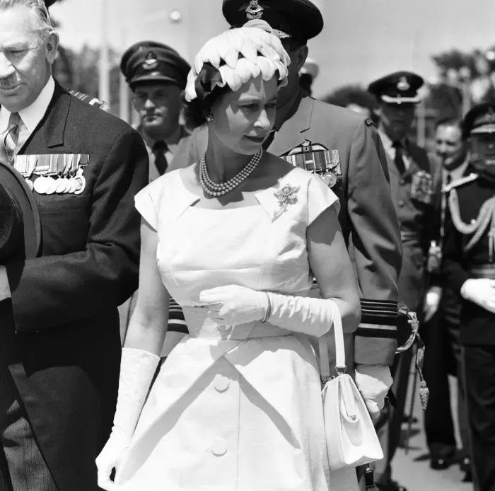Framed Print : Queen Elizabeth II during her visit to Canada. The Queen is pictured at Green Framed Print : Queen Elizabeth II during her visit to Canada. The Queen is pictured at Green