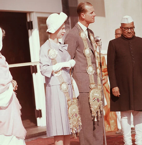 Queen Elizabeth II during her visit to Sierra Leone, November 1961 The visit was