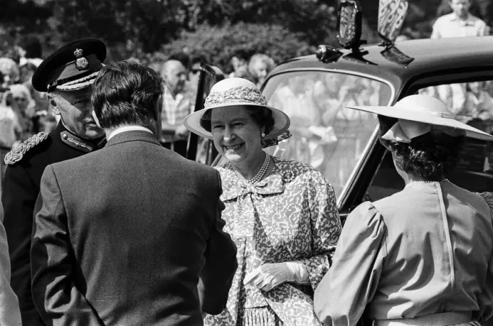 Framed Print : Queen Elizabeth II visits Port Sunlight as part of its 100th birthday celebrations Framed Print : Queen Elizabeth II visits Port Sunlight as part of its 100th birthday celebrations