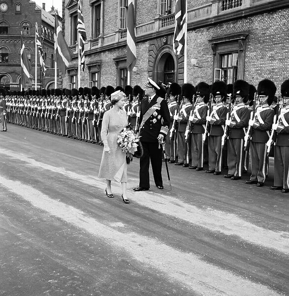 Queen Elizabeth IIs visit to Denmark. Queen Elizabeth II