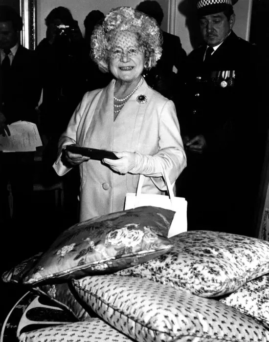 Framed Print : Queen Elizabeth the Queen Mother North East Visits Queen Elizabeth Framed Print : Queen Elizabeth the Queen Mother North East Visits Queen Elizabeth