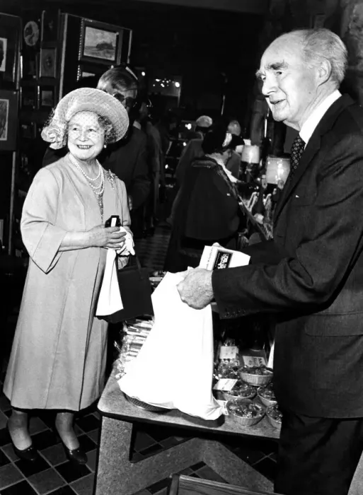 Framed Print : Queen Elizabeth the Queen Mother North East Visits Queen Elizabeth Framed Print : Queen Elizabeth the Queen Mother North East Visits Queen Elizabeth