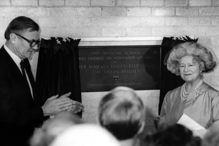 Framed Print : Queen Elizabeth the Queen Mother North East Visits Queen Elizabeth Framed Print : Queen Elizabeth the Queen Mother North East Visits Queen Elizabeth