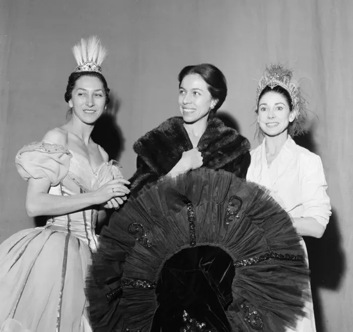 Framed Print : Queen Elizabeth, The Queen Mother, and Princess Margaret attend a gala charity matinee of