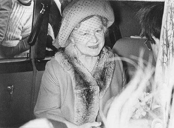 The Queen Mother at Cheltenham, Circa March 1978