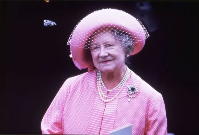 Framed Print : Queen Mother at Royal Ascot, June 1983