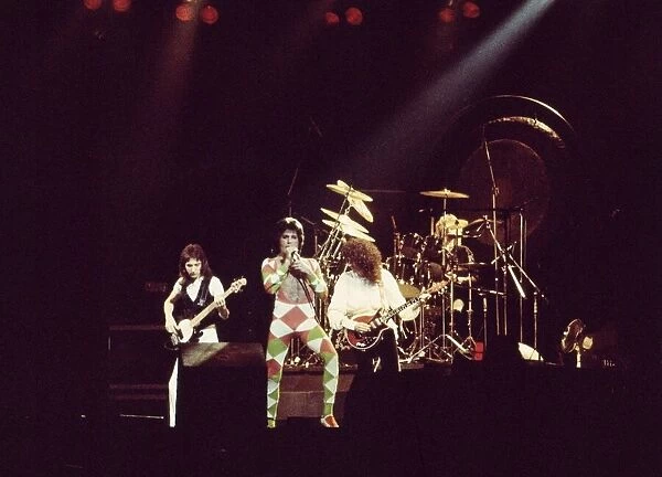 Queen Rock Group Freddie Mercury, Brian May, John Deacon