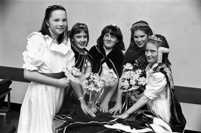 Framed Print : Queens of fund-raising... nearly £1, 000 was raised for the National Children Framed Print : Queens of fund-raising... nearly £1, 000 was raised for the National Children