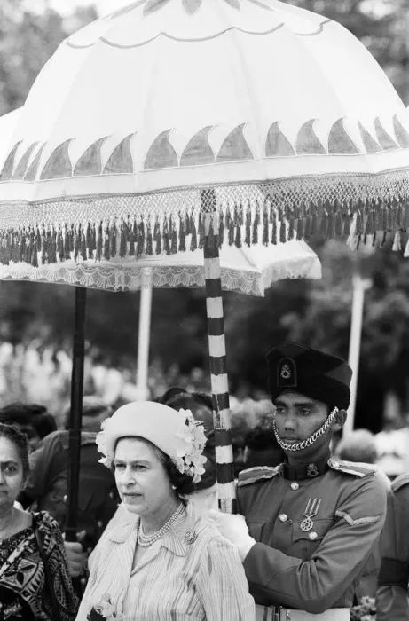 Framed Print : The Queens Royal vist to Sri Lanka 21st-25th October 1981 Framed Print : The Queens Royal vist to Sri Lanka 21st-25th October 1981