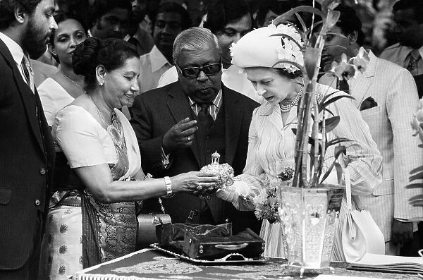 The Queens Royal vist to Sri Lanka 21st-25th October 1981