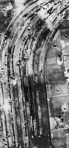 R. A. F. Wellingtons and Liberators recently attacked railway yards at Padua