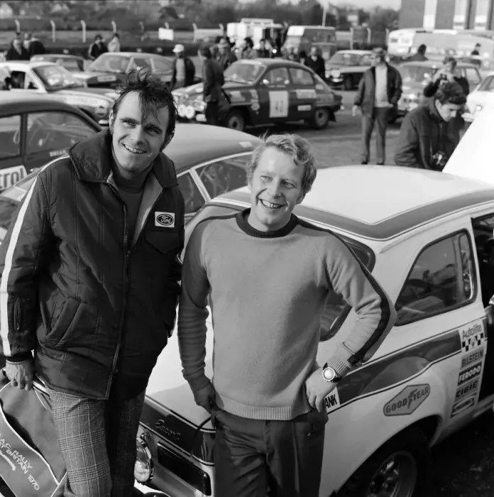 Framed Print : RAC Rally November 1970 Gunnar Palm (left) and Hannu Mikkola Framed Print : RAC Rally November 1970 Gunnar Palm (left) and Hannu Mikkola