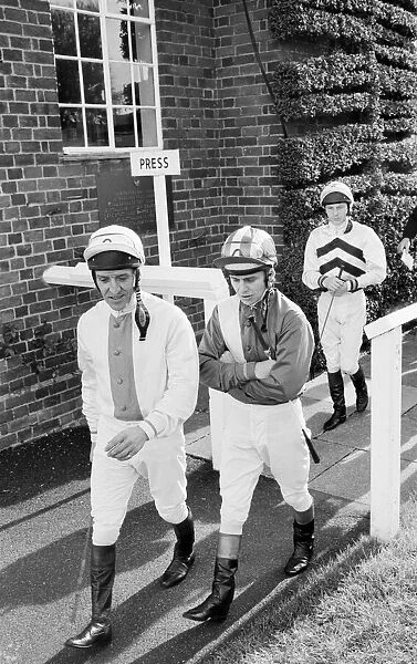 The race for the Jockeys Championship is still being contested strongly at Sandown Park