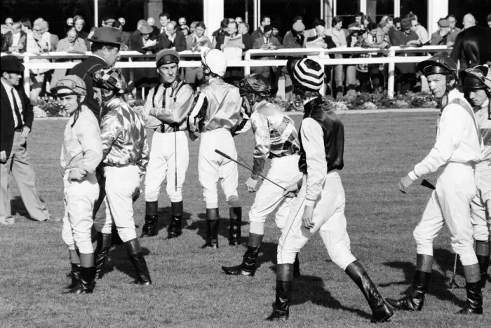Framed Print : The race for the Jockeys Championship is still being contested strongly at Sandown Park Framed Print : The race for the Jockeys Championship is still being contested strongly at Sandown Park