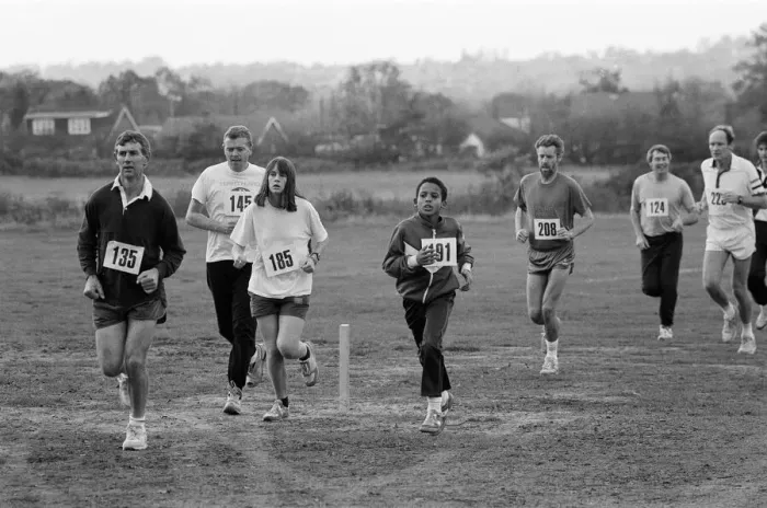 Framed Print : Races Sindlesham School. 4th November 1990 Framed Print : Races Sindlesham School. 4th November 1990