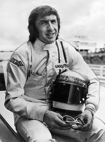 Racing driver Jackie Stewart. Circa 1971
