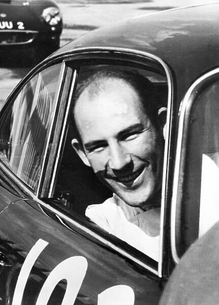 Racing driver Stirling Moss