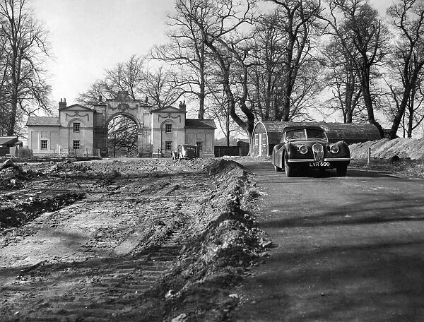 Racing track for Cheshire. April 1953 P009551