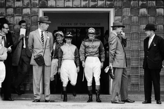 Framed Print : Racing at Windsor race course. Lester Piggott rides again after a two month suspension Framed Print : Racing at Windsor race course. Lester Piggott rides again after a two month suspension