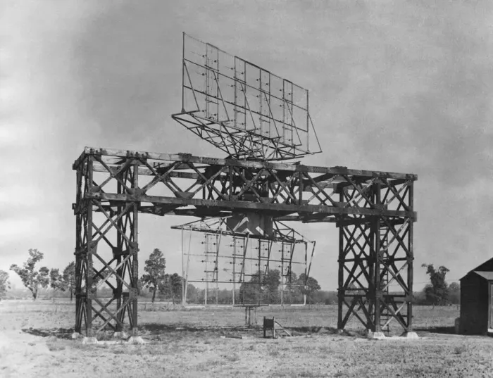 Framed Print : Radar Station in Britain August 1945 Chain Home Low Station 1940s Framed Print : Radar Station in Britain August 1945 Chain Home Low Station 1940s
