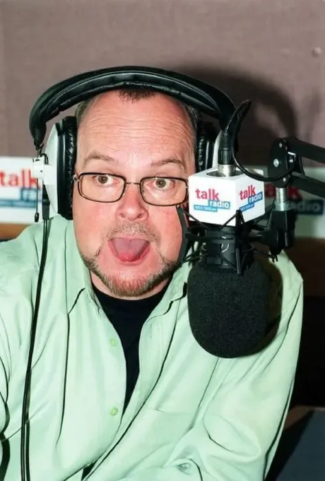 : Radio broadcaster James Whale is the first man in the world to have insured his tounge : Radio broadcaster James Whale is the first man in the world to have insured his tounge
