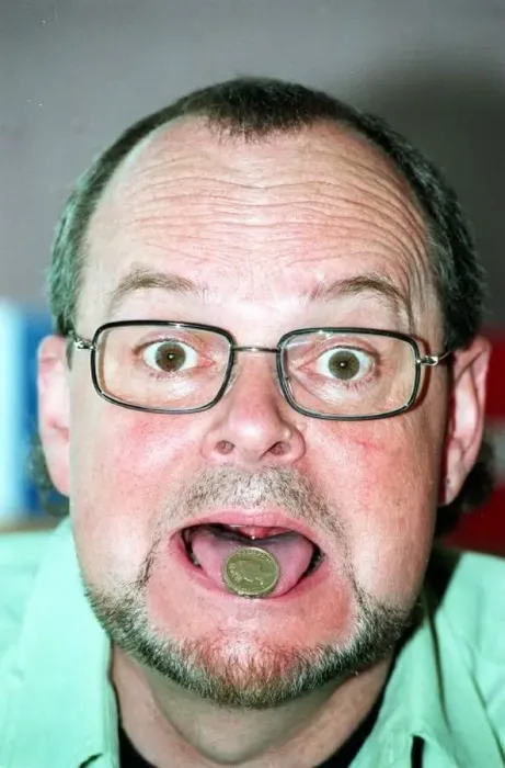 : Radio broadcaster James Whale is the first man in the world to have insured his tounge : Radio broadcaster James Whale is the first man in the world to have insured his tounge