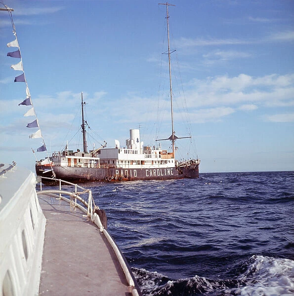 Radio Caroline the ship that was used for pirate radio station in 1964