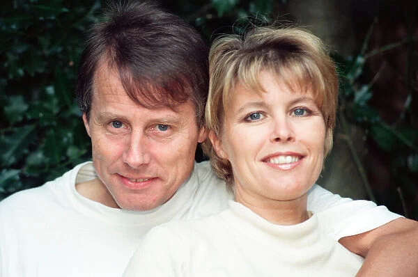 Radio WM presenters Tony Wadsworth and Julie Mayer. 17th October 1997