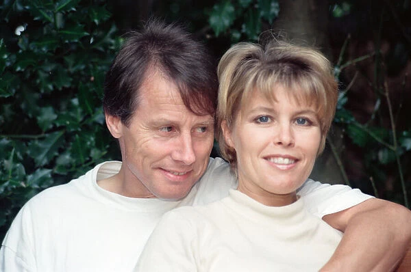 Radio WM presenters Tony Wadsworth and Julie Mayer. 17th October 1997