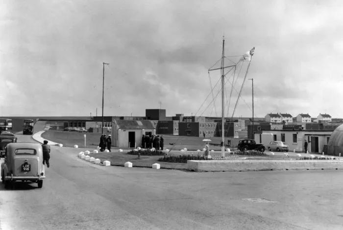 Framed Print : RAF Brawdy, Pembrokeshire, Wales, 14th July 1961. Naval Air Station, Air Base Framed Print : RAF Brawdy, Pembrokeshire, Wales, 14th July 1961. Naval Air Station, Air Base