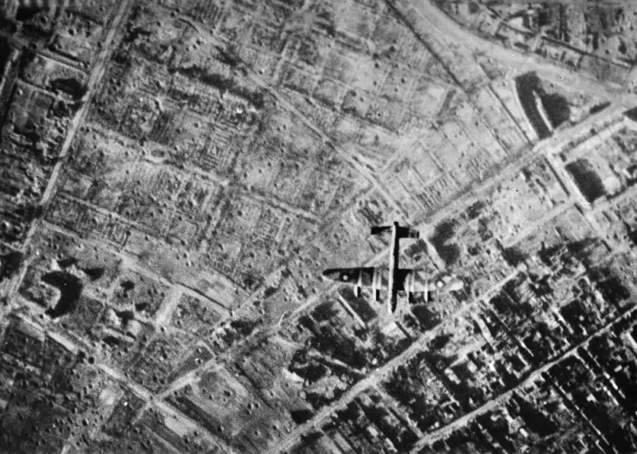 Framed Print : RAF daylight raid on Cologne 2nd March 1945 which was the last of the 262 air raids Framed Print : RAF daylight raid on Cologne 2nd March 1945 which was the last of the 262 air raids
